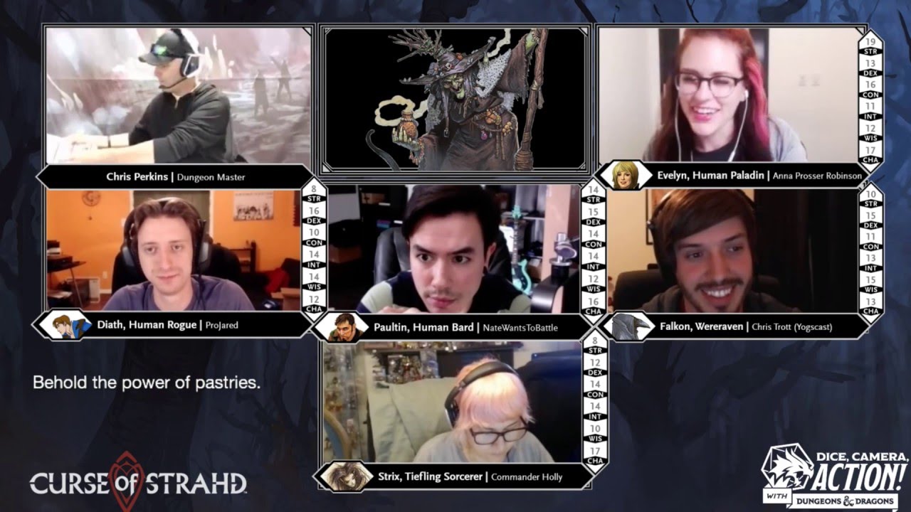Episode 5 - Dice, Camera, Action with Dungeons & Dragons
