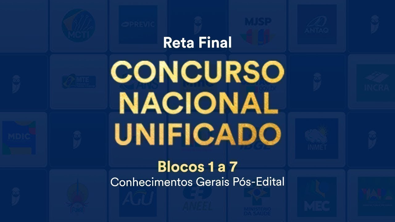 Reta Final CNU - Blocos 1 a 7: Diversidade e Inclusão na Sociedade - Prof. Lilian Novakoski