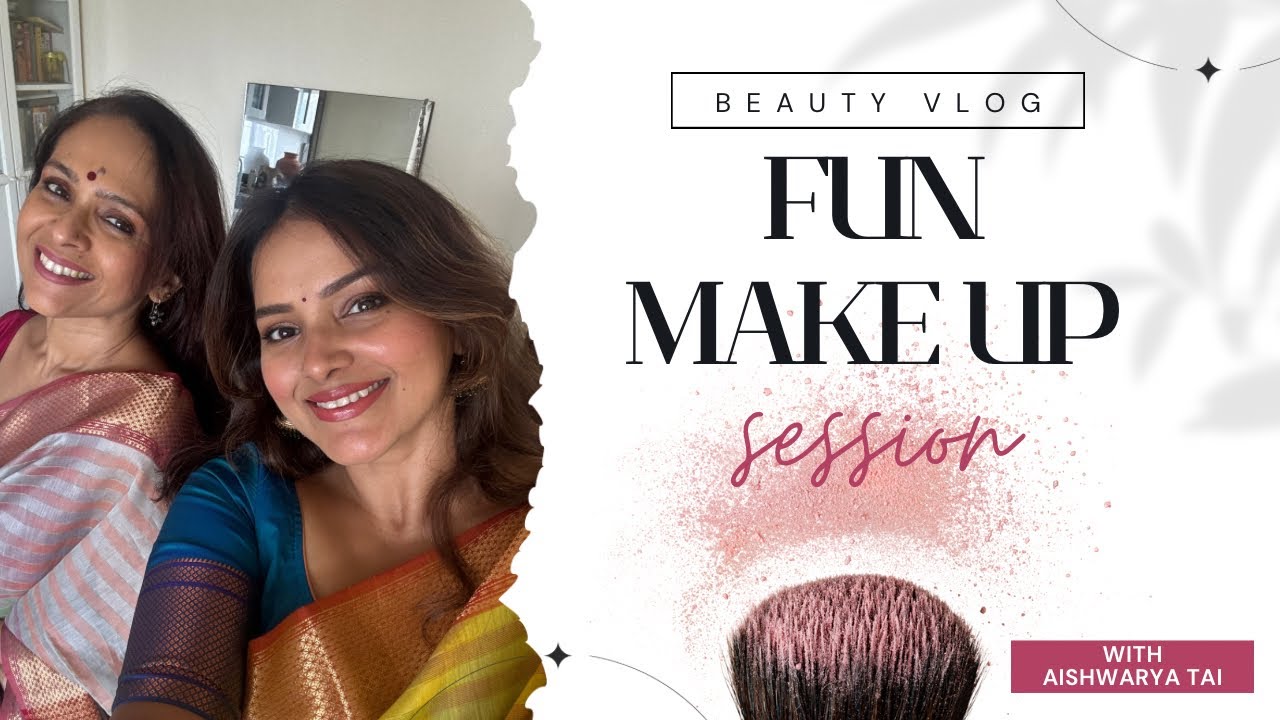 Make up with Aishwarya Narkar | fun time | traditional look v/s modern look | Titeekshaa Tawde 