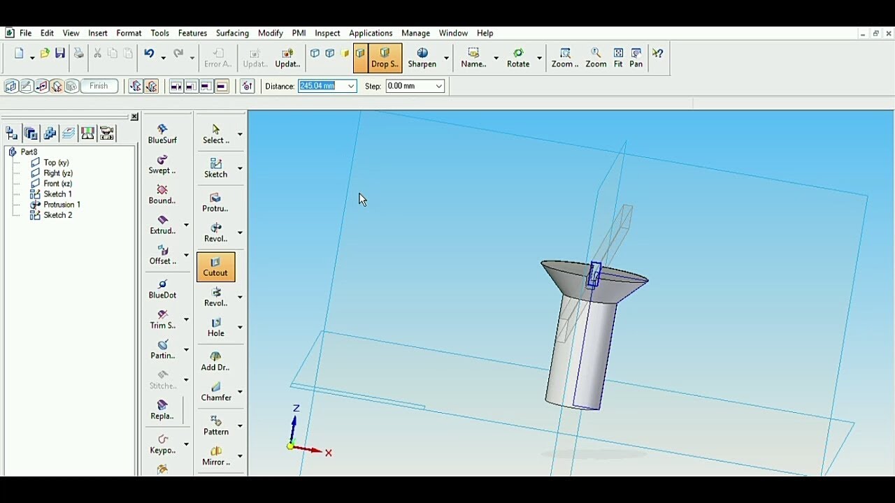 Screw Jack Assembly | Part 6 | SOLID EDGE