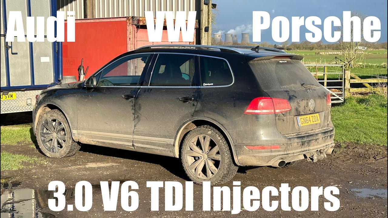 Снятие и установка инжектора VW Audi Porsche 3.0 V6 TDI — Шипение, низкий расход топлива, утечка ...