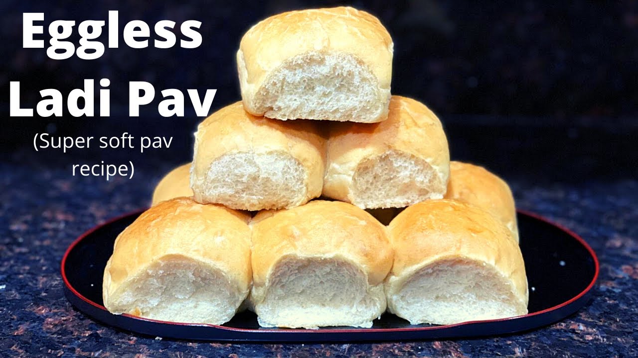 Ladi Pav recipe | Eggless ladi pav | Super soft pav bread | Ladipav in kitchen Aid Mixer