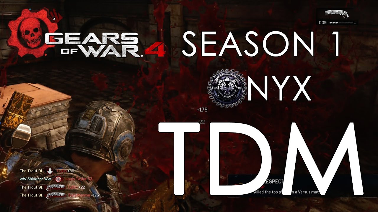 GoW4: Onyx Tier Season 1 TDM Placement Games (Gameplay/Commentary)