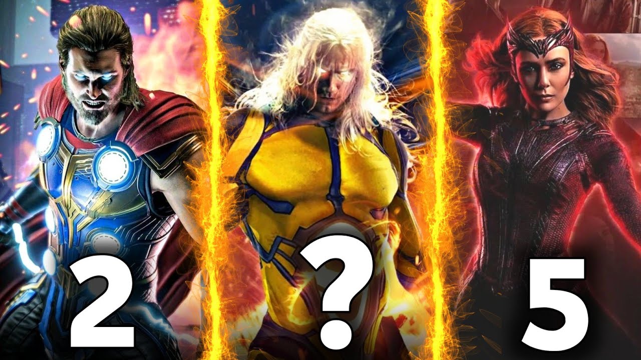 Top 10 Powerful Avengers Of All Time / Explained in Hindi
