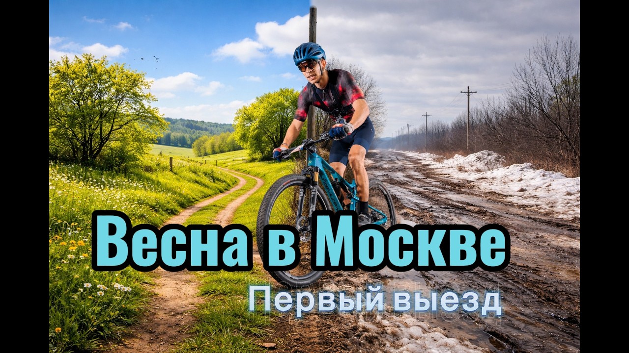 Открытие велосезона или как я боролся с грязью.