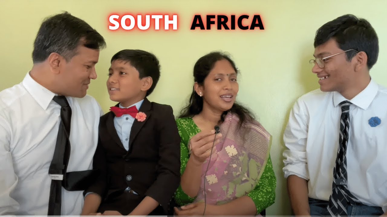 We're going to South Africa