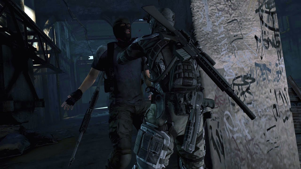 Splinter Cell Blacklist - Hackers Den - Alpha Suit Stealth [No Hud Perfectionist]
