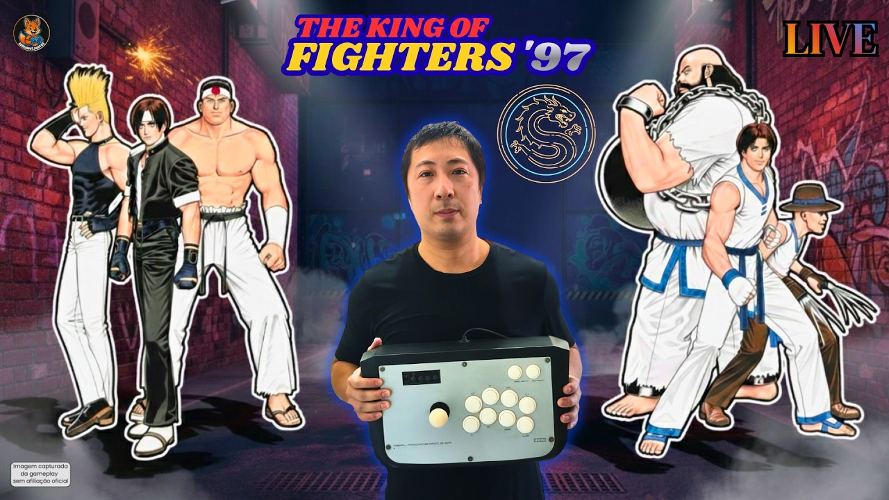 SERÁ QUE EU VOU BEM NO KOF 97? | THE KING OF FIGHTERS ’97 GLOBAL MATCH