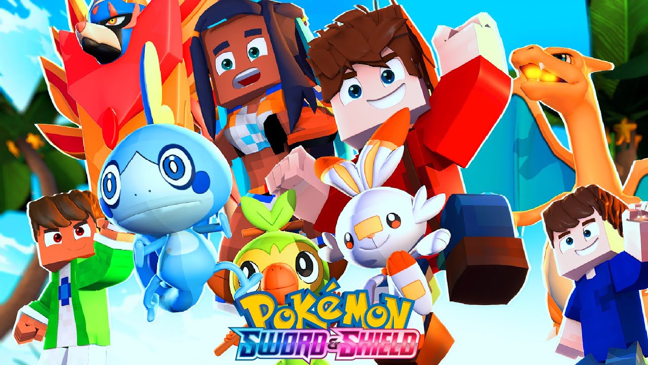 Minecraft:  Pokemon Sword & Shield - O FILME ‹ Goten ›