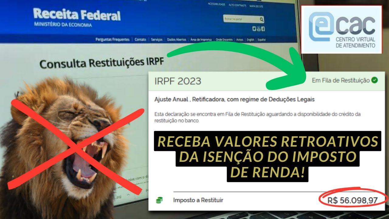 ✅ COMO RESTITUIR IMPOSTO DE RENDA POR DOENÇA GRAVE OU ACIDENTE? Tutorial Completo E CAC