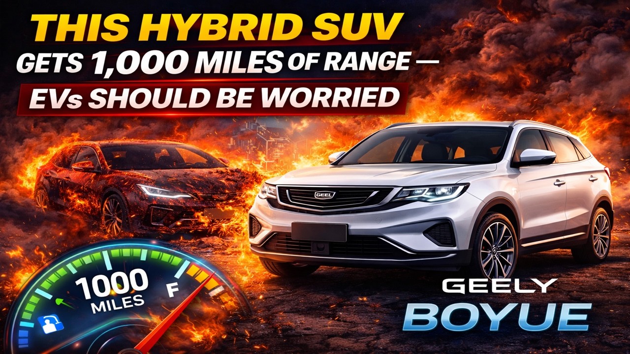 This Hybrid SUV Gets 1,000 Miles of Range — EVs Should Be Worried | Geely Boyue