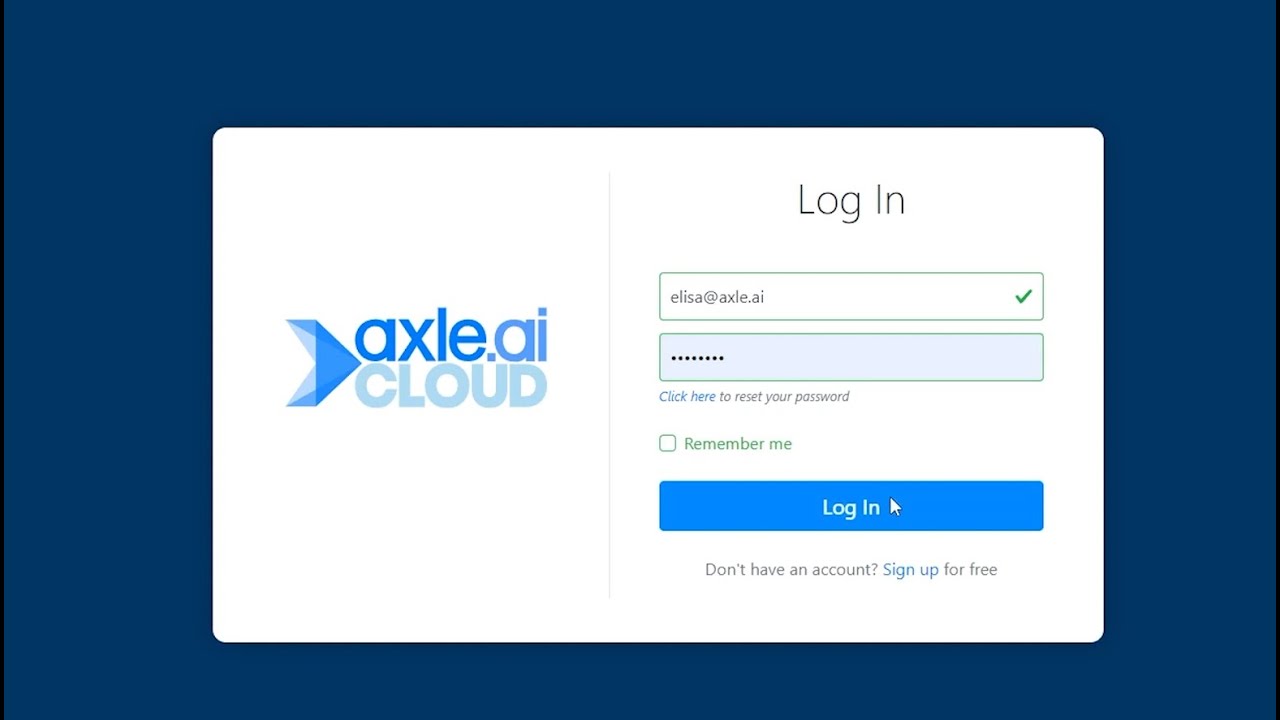 Axle Ai Cloud - Advanced Search