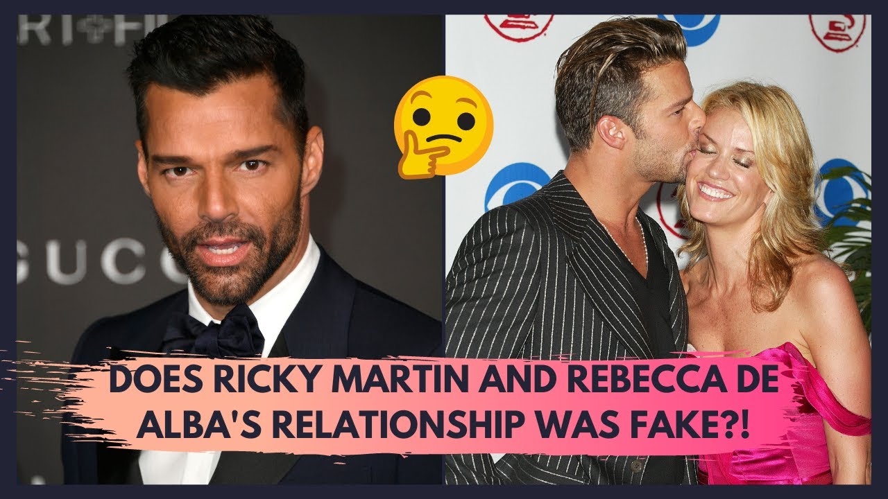 Does Ricky Martin And Rebecca de Alba's Relationship Was Fake?!