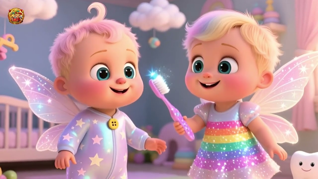 Brushtime Sparkle Shine ✨ | Brush Teeth Song for Kids | Healthy Smile Fun