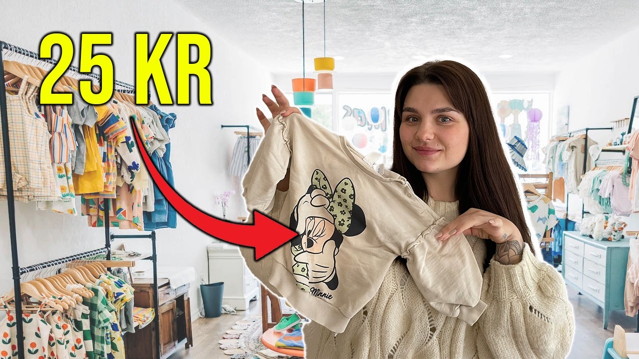 TVILLINGESHOPPING I BØRNELOPPEN FOR 2000 KR