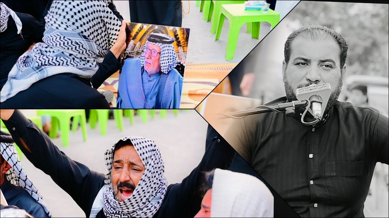 نعي بحق الاب يوجع💔سابع الشيخ عبد الحسين عاتي البيضاني رئيس عشيره بيت عليان بصوت الناعي علي البهادلي