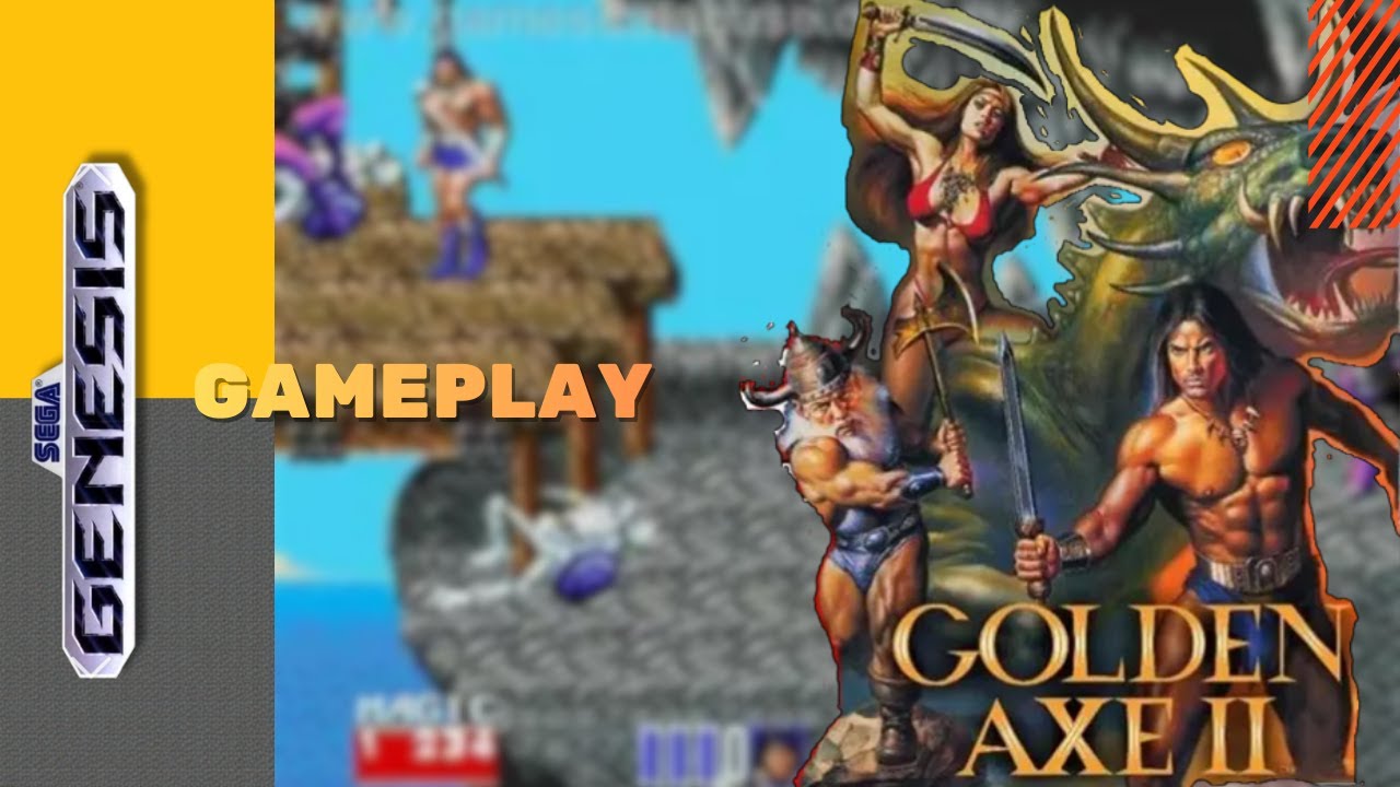 GAMEPLAY: GOLDEN AXE II / GENESIS 