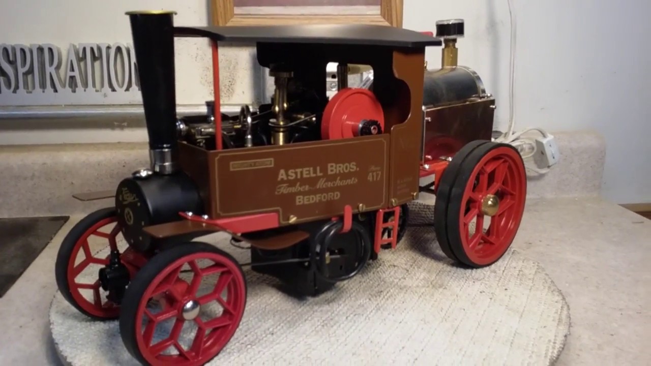 Wilesco D310 steam lorry, mighty atom w/ modifications