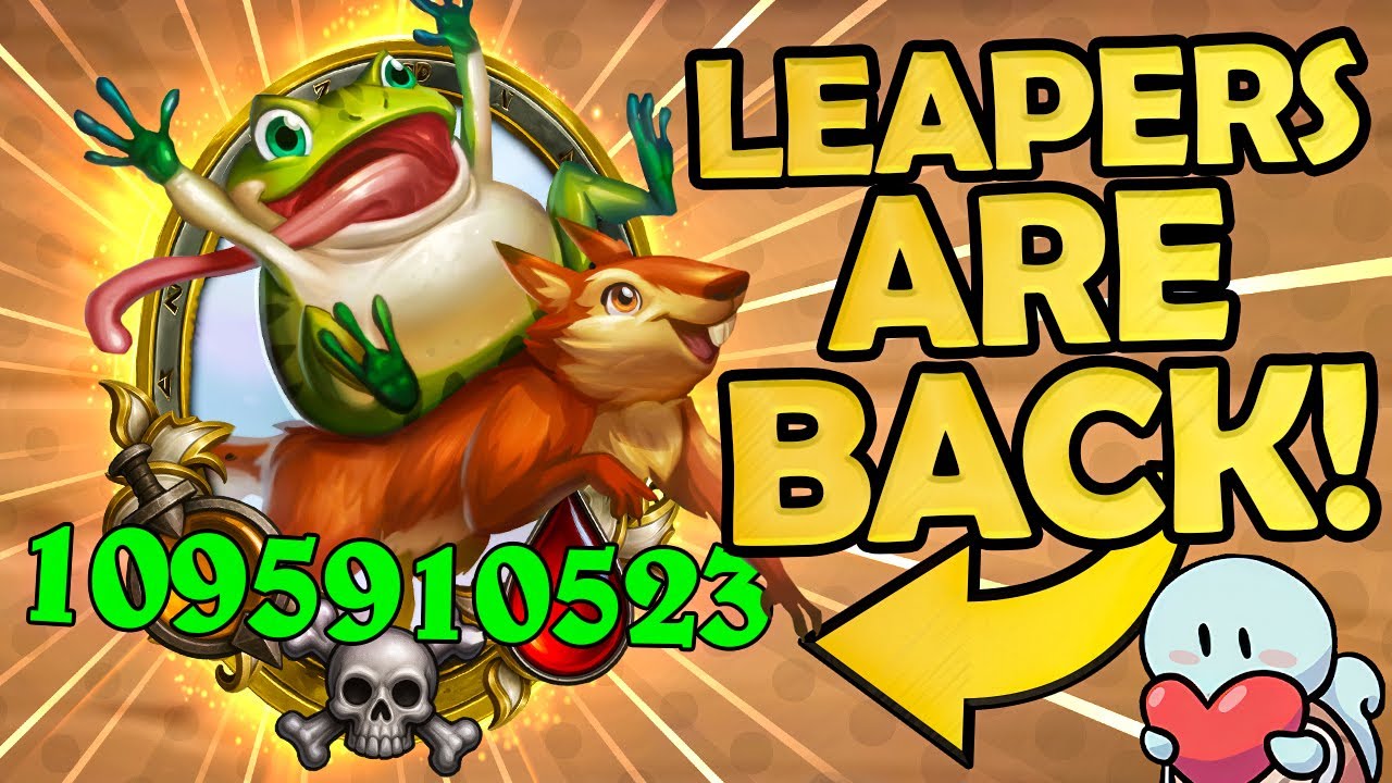 HUGE Leaper HIGHROLL! | Hearthstone Battlegrounds