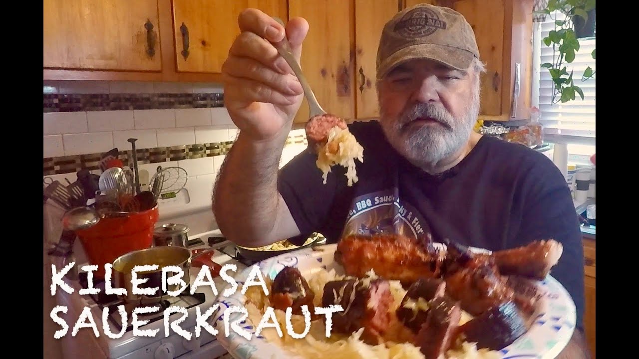 The Best Sauerkraut With Smoked Kielbasa