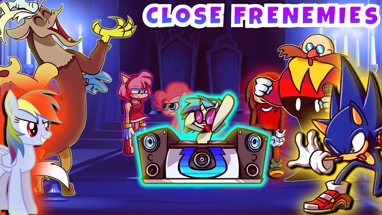 Close Frenemies | Close Chuckle but Discord and Eggman Sings it | FNF Cover