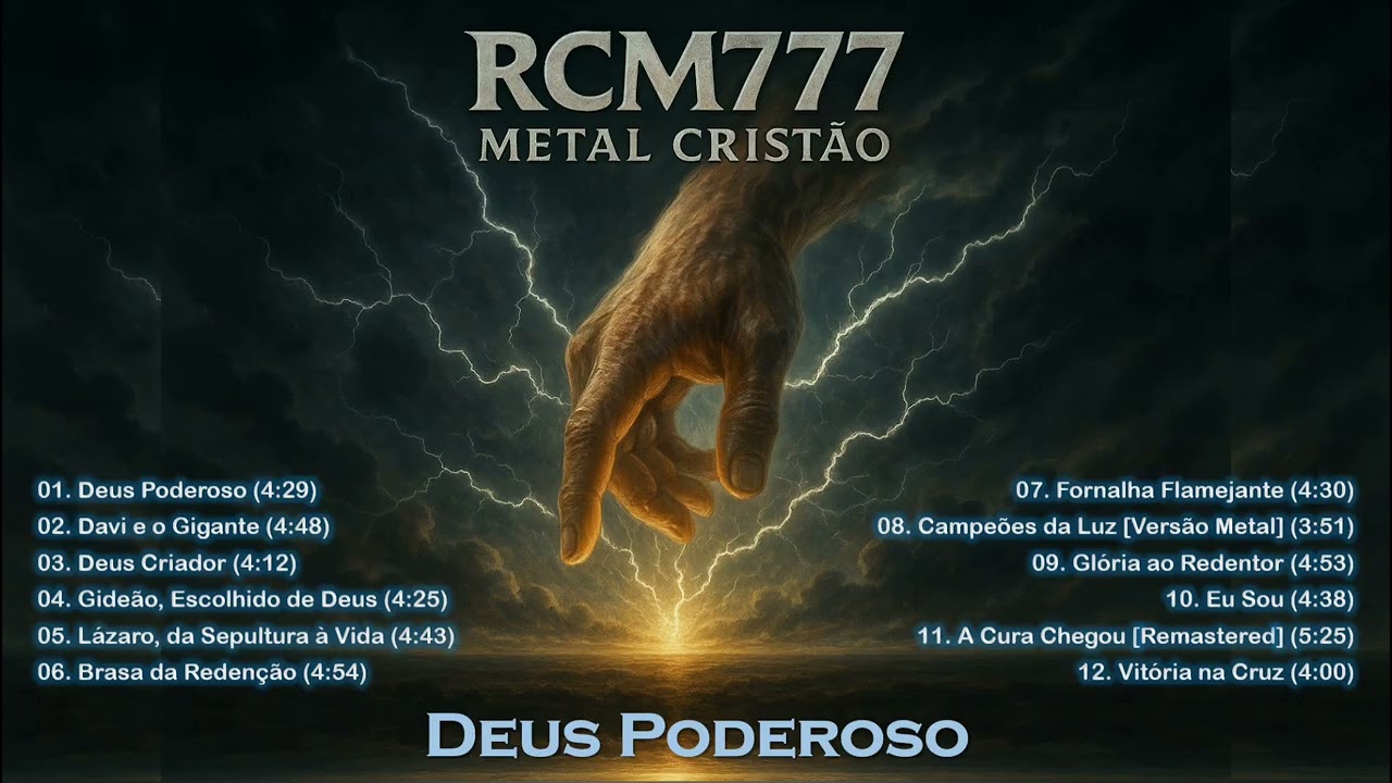 Deus Poderoso [Álbum Completo] - RCM777 METAL CRISTÃO