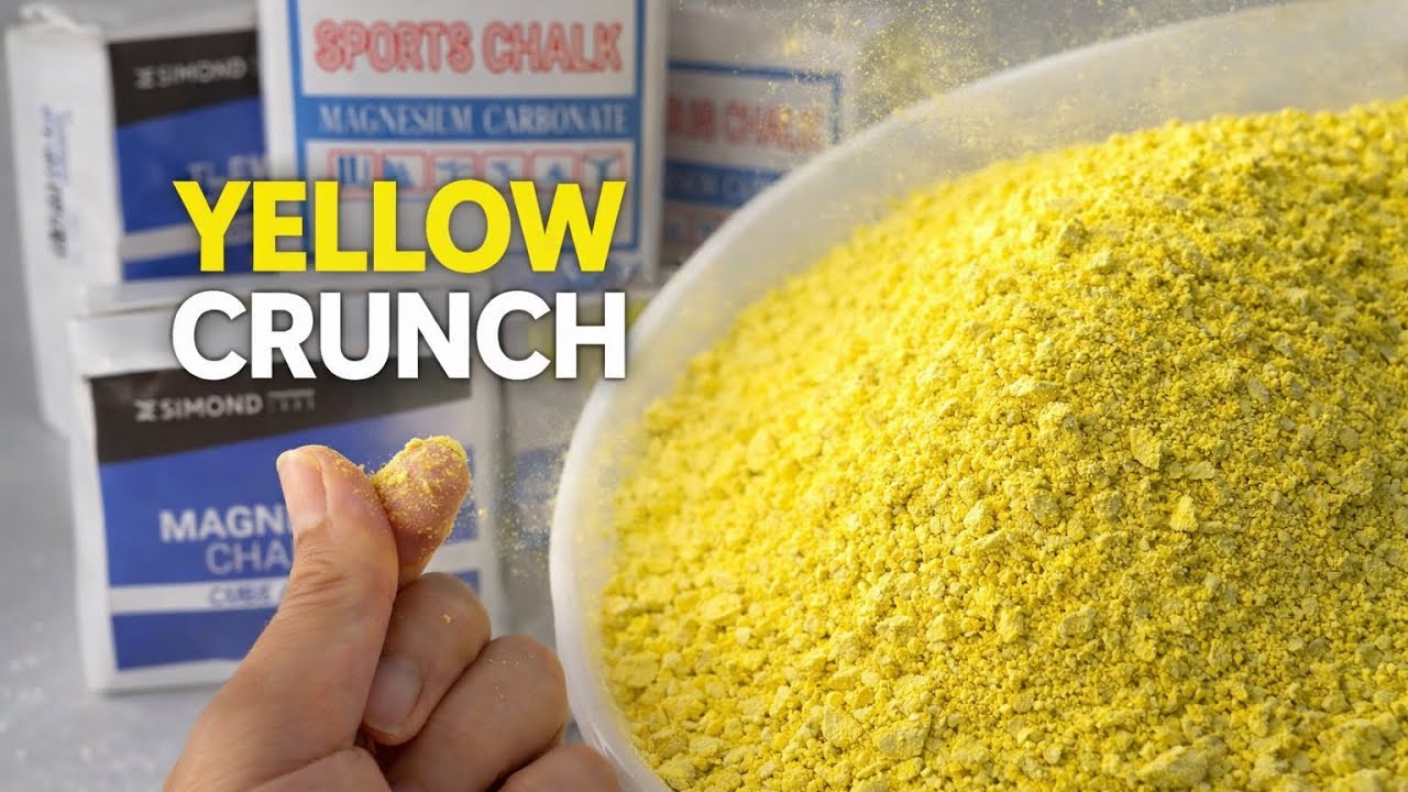 [original] Crunchy Gym Chalk ASMR | Deep Satisfying Sounds (No Talking) COLOR 