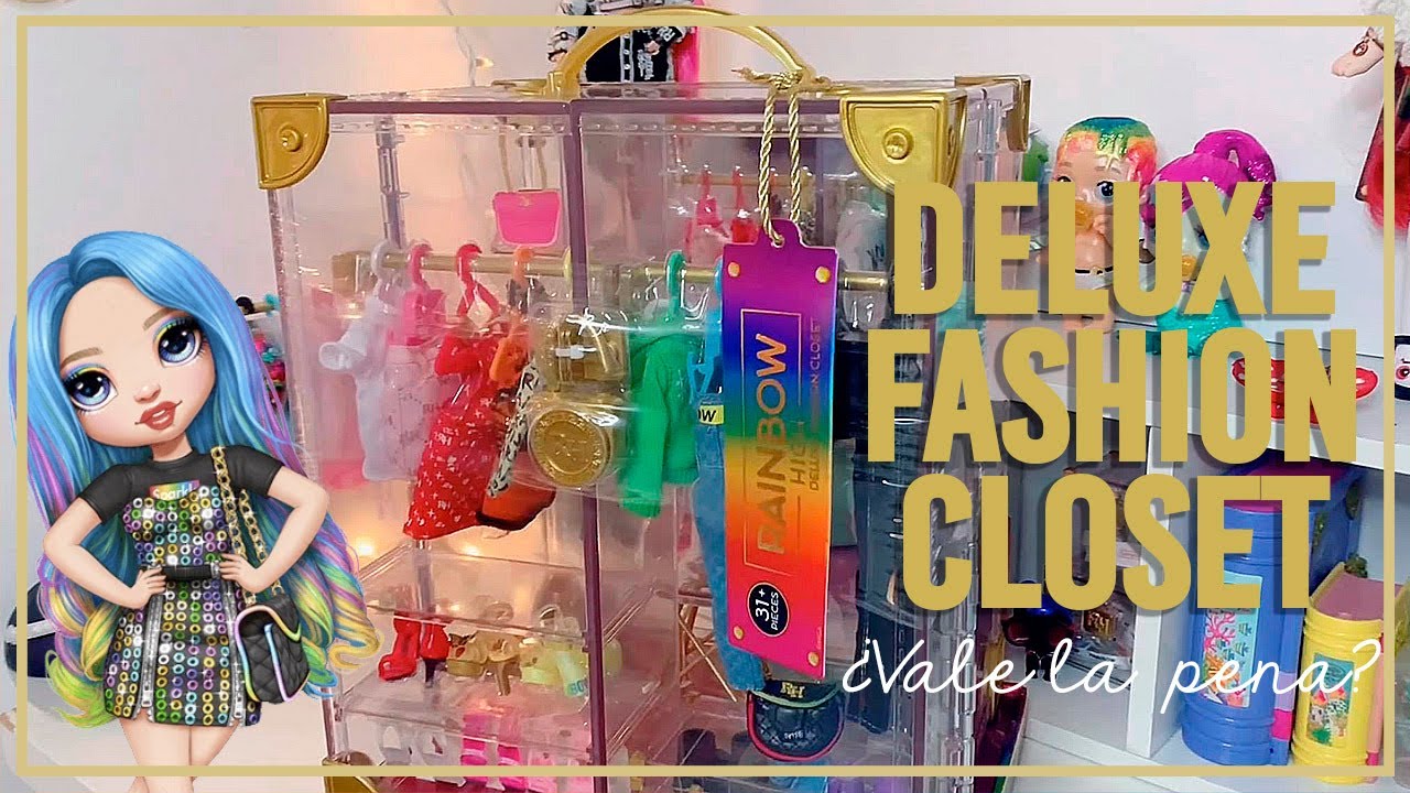 🌈 Rainbow High Deluxe Fashion Closet | ¿Vale la pena?