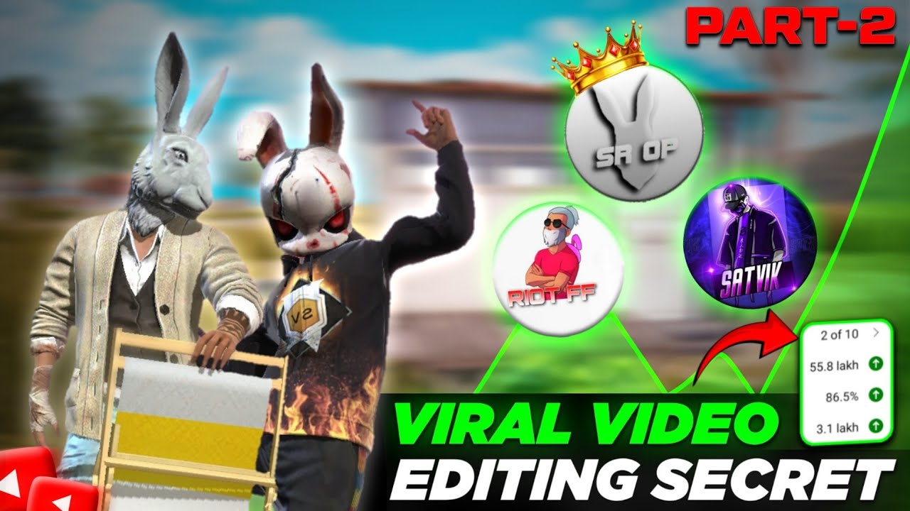 SR MINT Editing Tutorial (PART-2) || FF Viral Shorts Secret Revealed 🤒