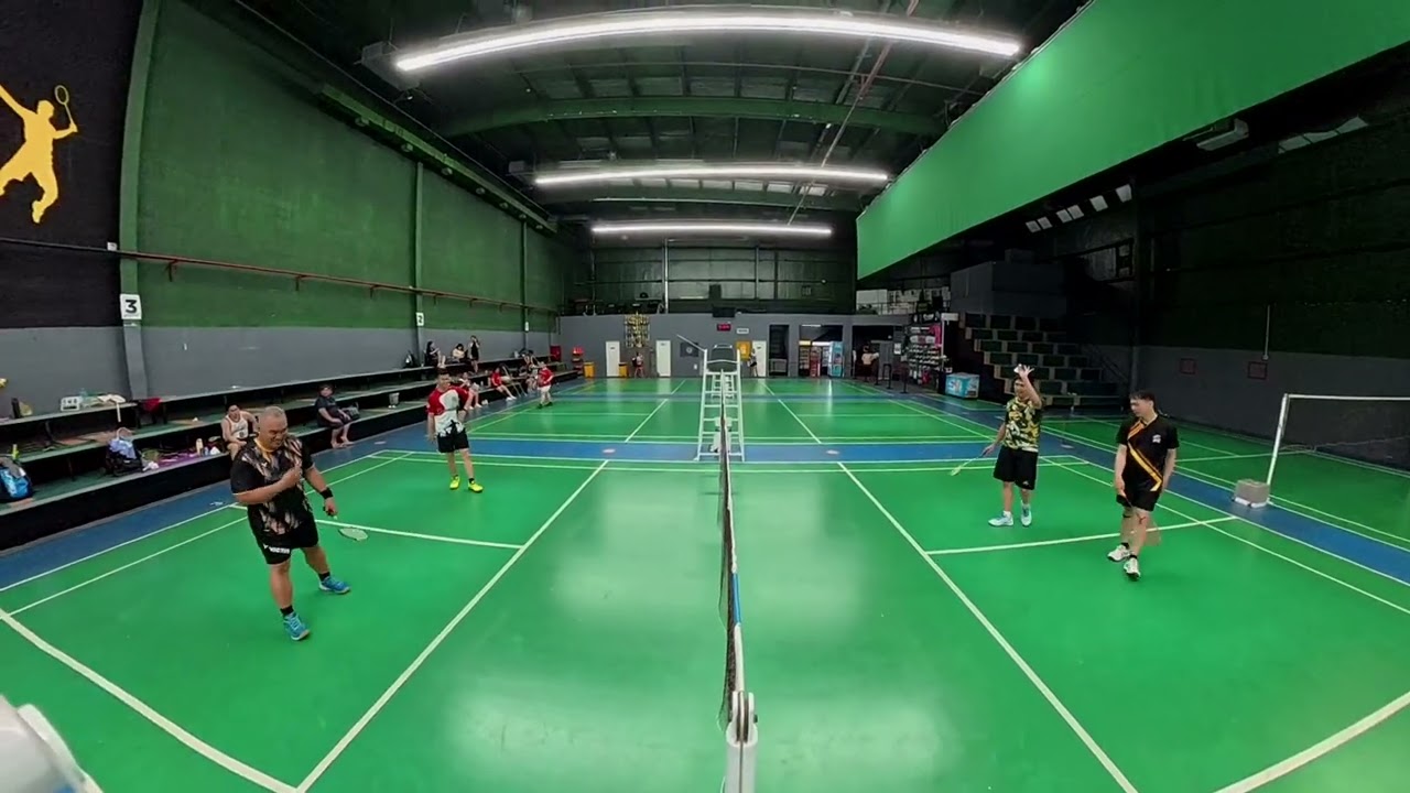 Dubai Badminton Showdown: ALEX & JOHAIRE VS DAVE & MONCHING | Full Match Highlights