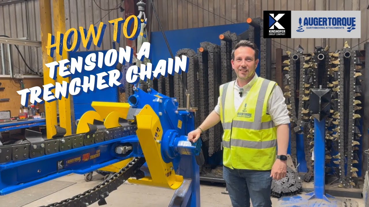 Auger Torque | How to Tension a Trencher Chain