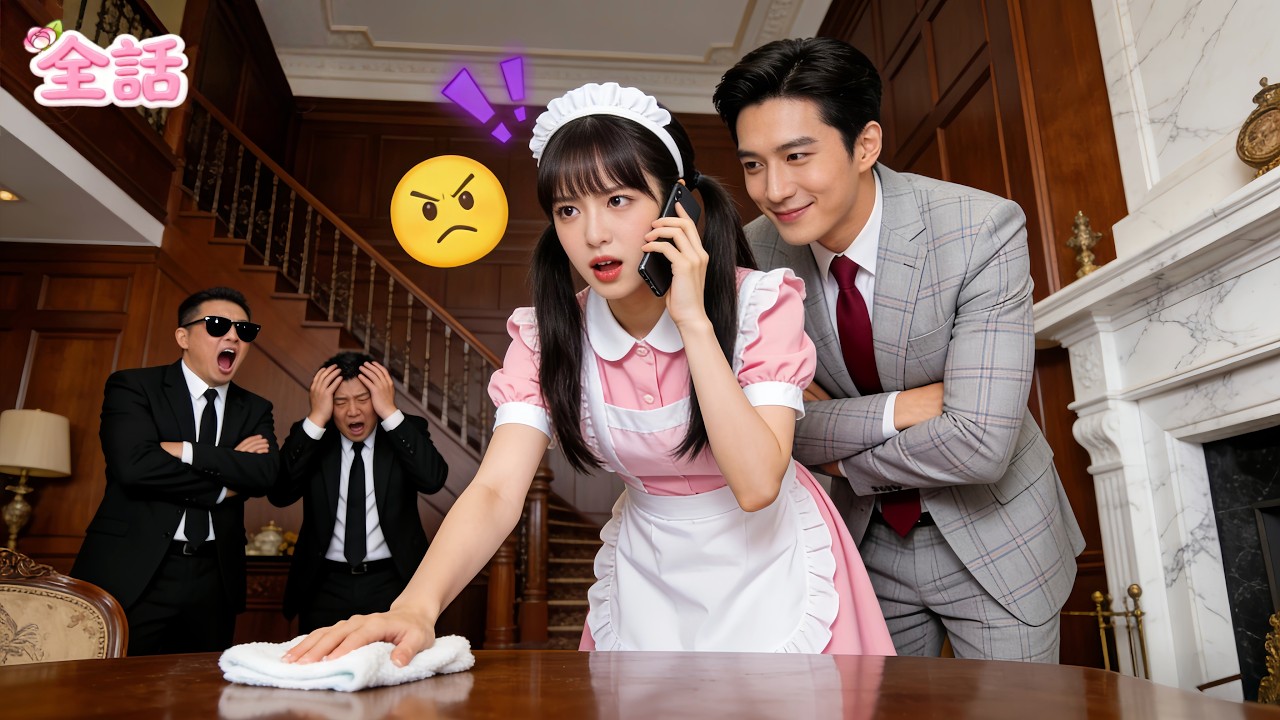 【日本語吹き替え版】貧しいメイドが電話でCEOの悪口を言う――だが彼がすべて聞いていたとは知らなかった!?まさかの展開、彼は彼女に惹かれて恋に落ちる大逆転！#中国ドラマ #短編ドラマ #逆襲 #恋愛