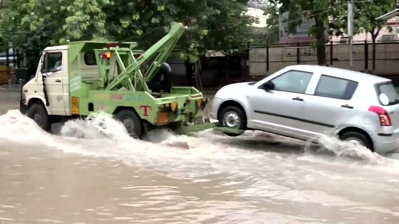 At least 22 dead as torrential rain hits northern India