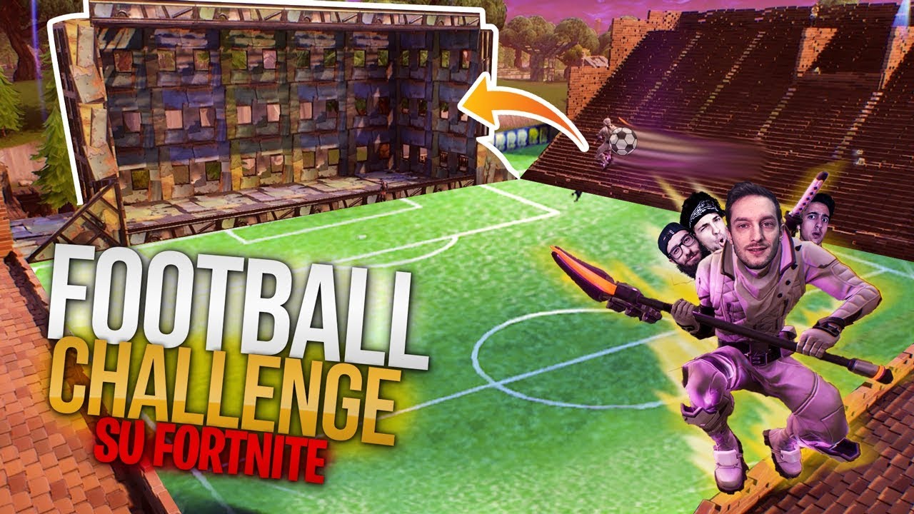 FOOTBALL CHALLENGE su FORTNITE w/Melagoodo
