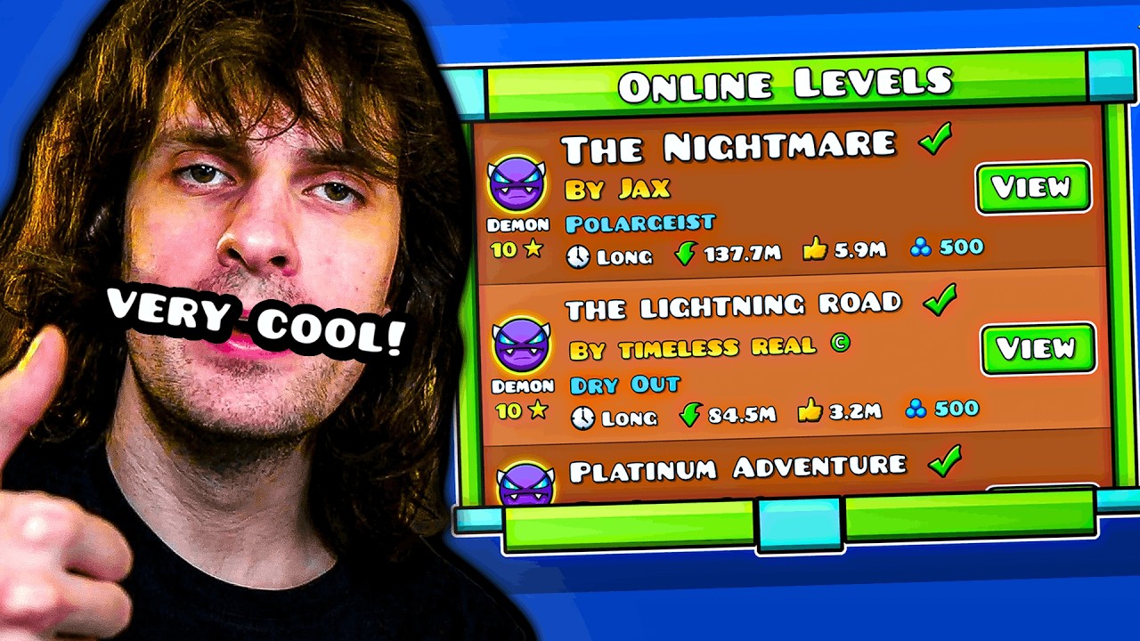 I Beat the MOST LIKED Easy Demons in Geometry Dash!