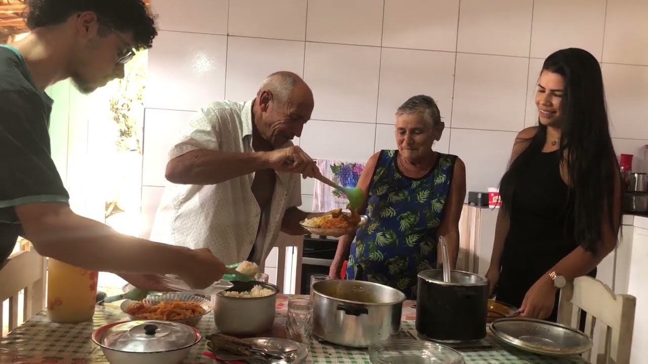 ALMOÇO DE DESPEDIDA DO MEU FILHO , HOJE ELE VAI EMBORA + IRINEU ME AJUDOU JUNTO COM MICAELLY