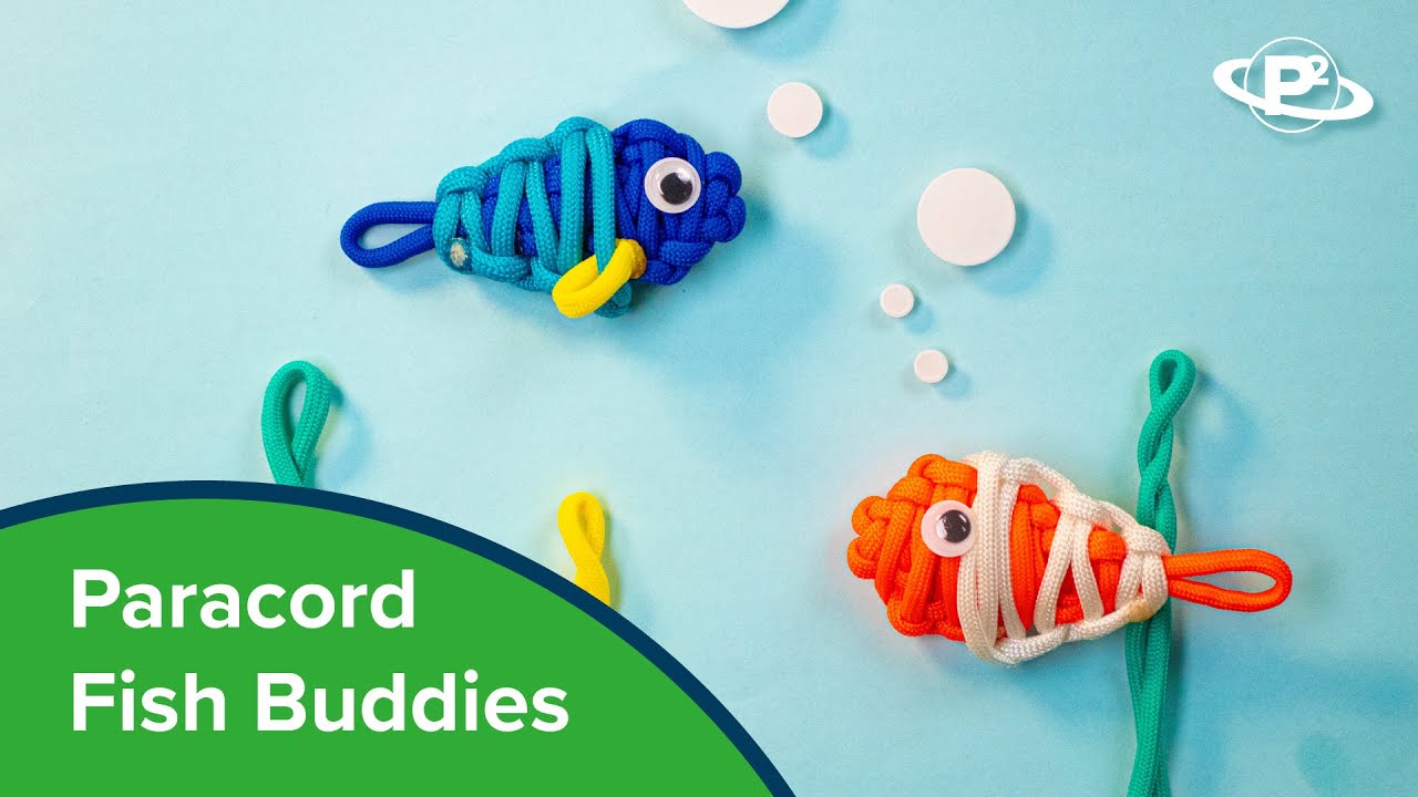 Paracord Fish Keychains