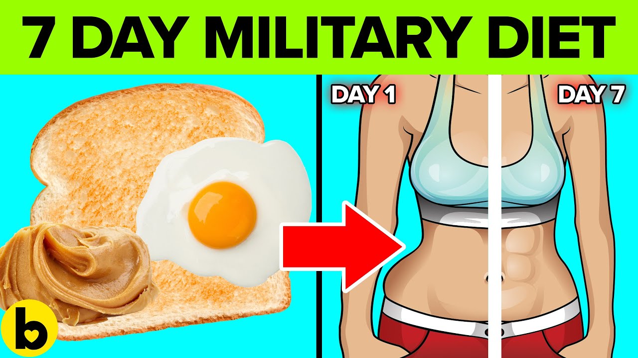 This 7 Day Military Diet Plan Will Help You Lose Weight