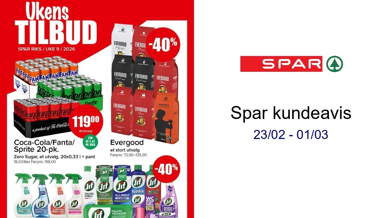 Spar kundeavis 23/02 - 01/03