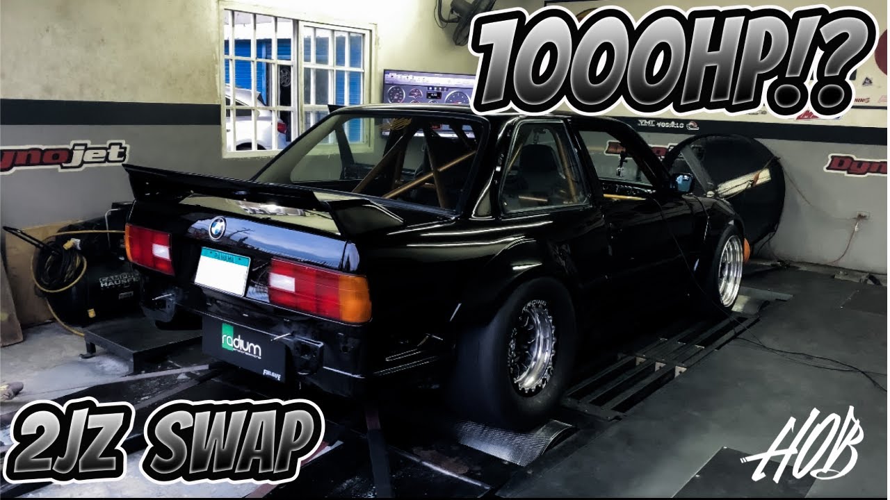 BMW E30 2JZ SWAP DYNO RUN - EL LINGOTE - LLEGAMOS A LOS 1000HP!?