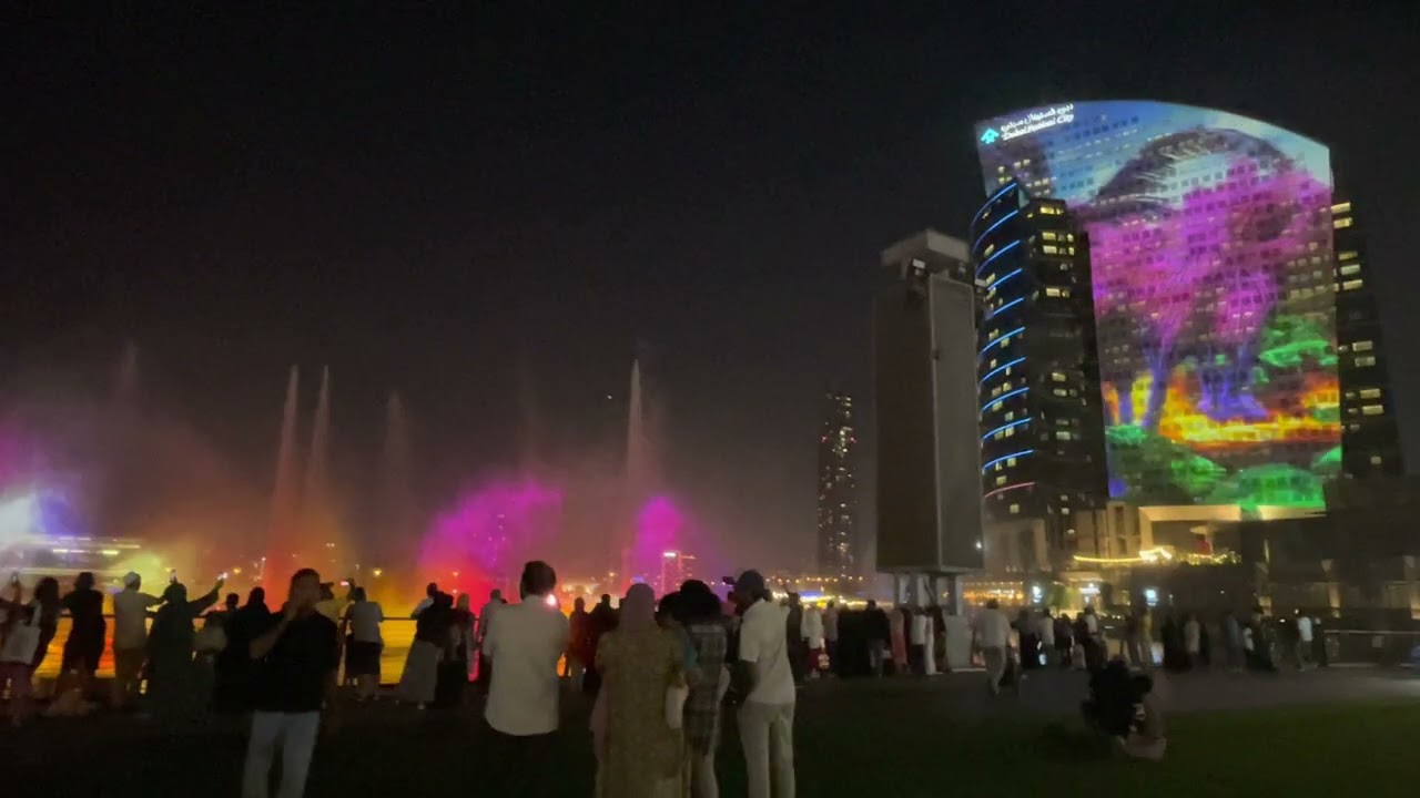 Dubai Festival City Mall Light & Water Show /IMAGINE show | 2023
