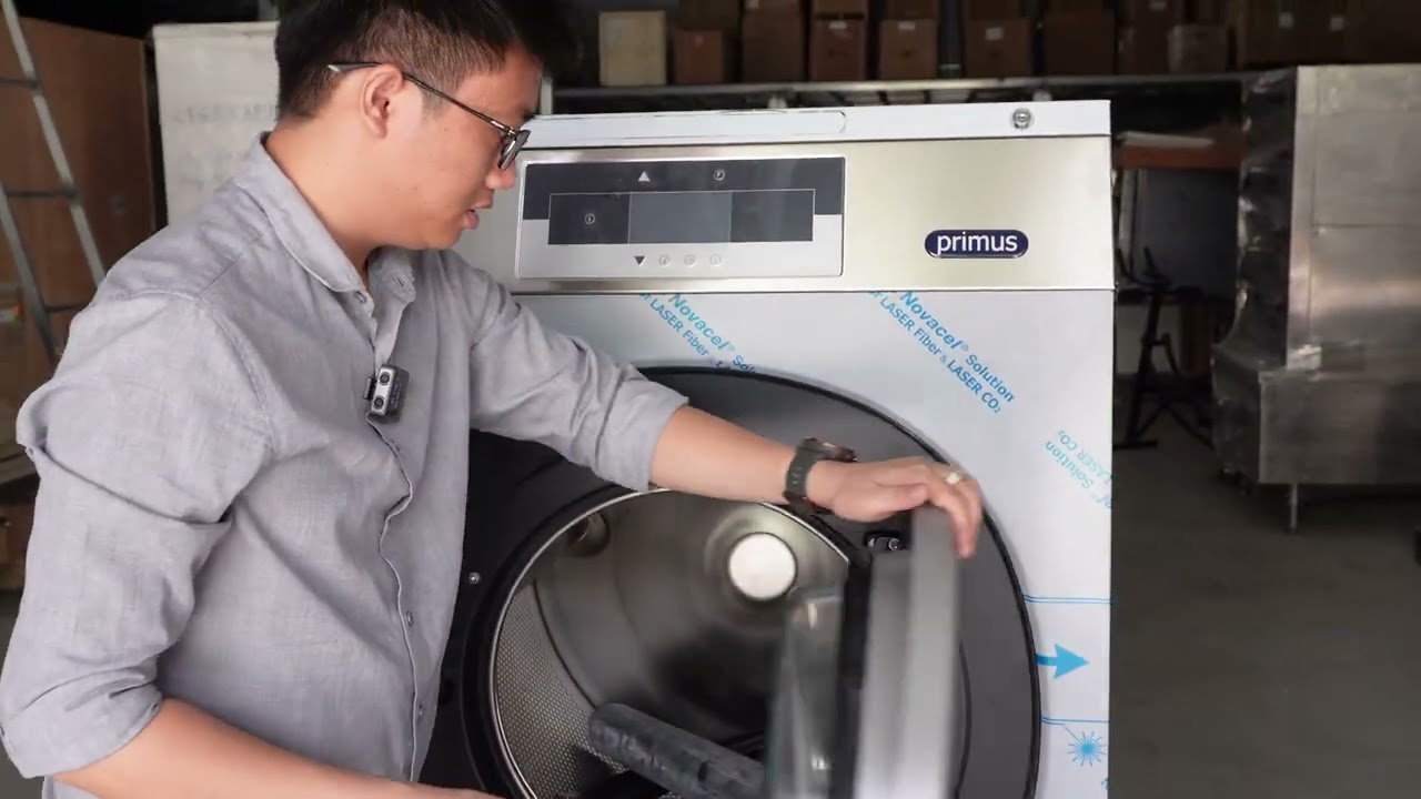 Review MÁY GIẶT CÔNG NGHIỆP RX 280 PRIMUS ALLIANCE
