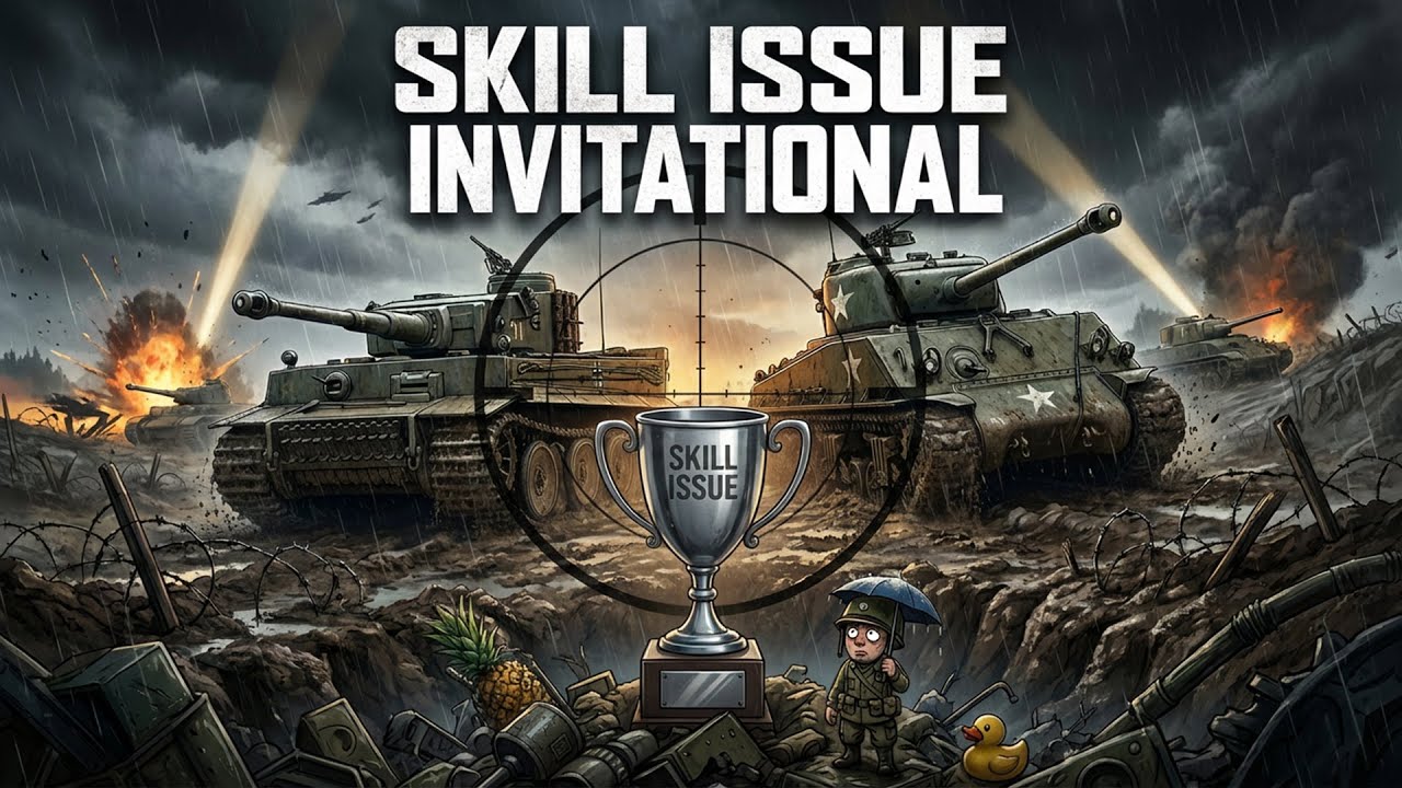 Турнир THE SKILL ISSUE INVITATIONAL | Анонс турнира по War Thunder (Fitzygames/Strabysmal)