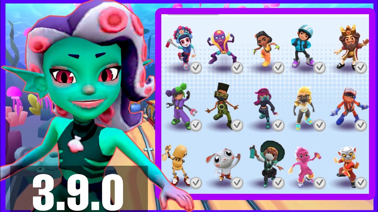 Como tener todos los personajes de Subway Surfers (3.9.0) All Unlocked
