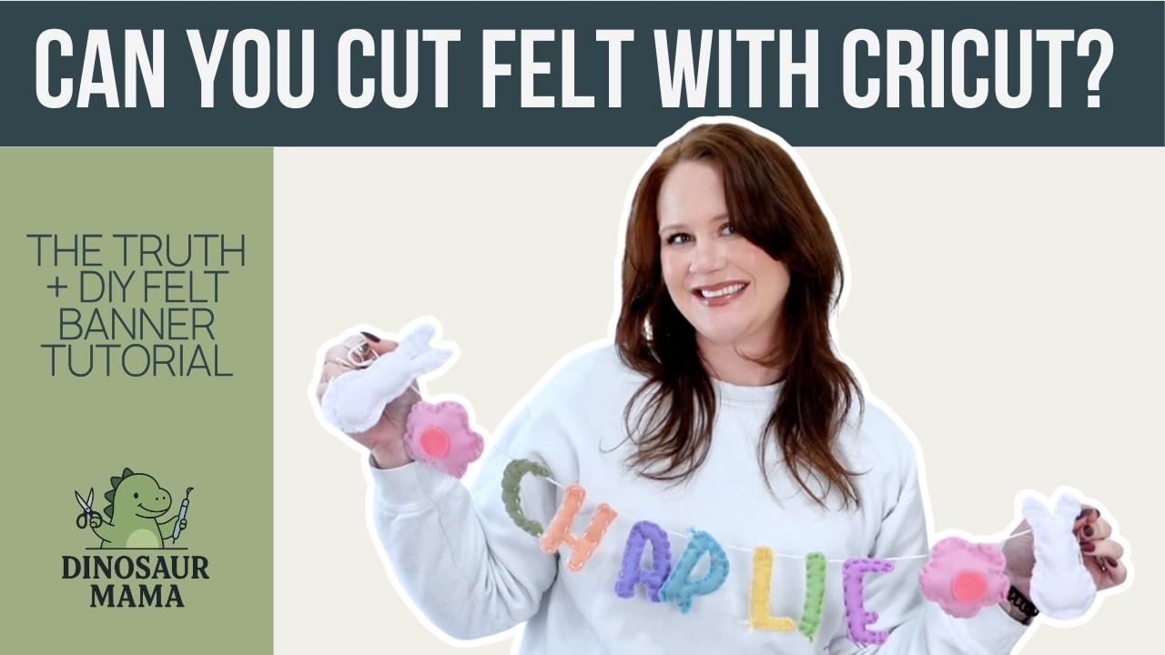 Can You Cut Felt with Cricut? The Truth + DIY Felt Banner Tutorial