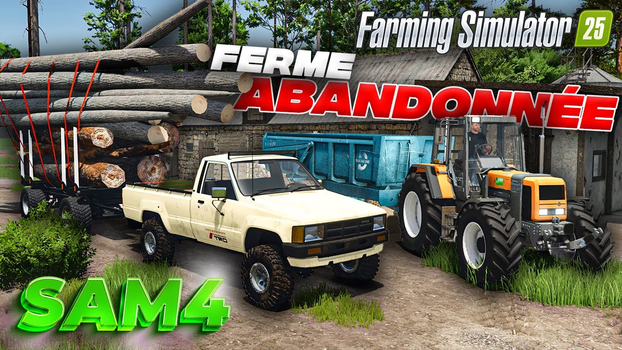 Farming Simulator 25 | Une Ferme Abandonn&eacute;e ! | SEUL AU MONDE 4 #01