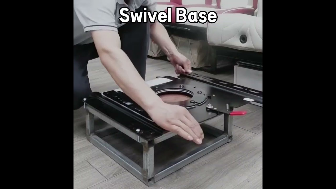 Van seat swivel base for Sprinter, Ford Transit, T5, T6, etc. #swivelbase #autoliuma #seatswivelbase