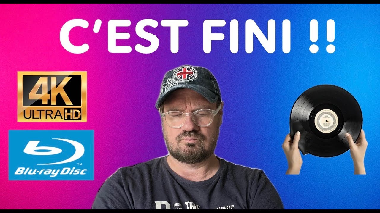 VOILÀ … C’EST FINI !! ACHAT BLURAY, STEELBOOK, 4K, COLLECTOR, BOX 007, SOUNDTRACK VINYLES 🚨