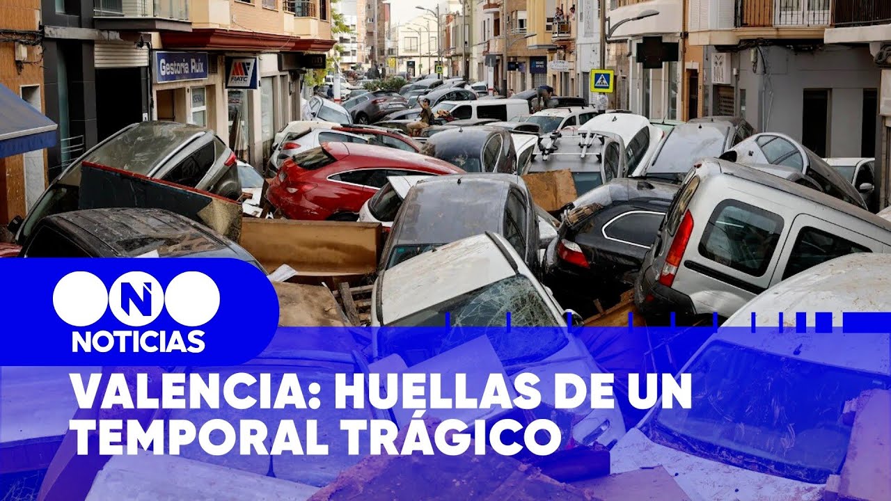 VALENCIA: HUELLAS de un TEMPORAL TRÁGICO - Telefe Noticias