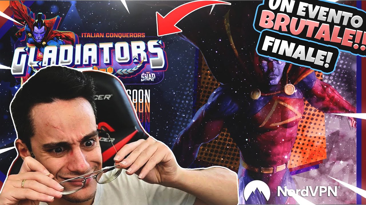 GLADIATORS: FINALE dell'incredibile EVENTO! | Marvel Snap ITA sponsored by NordVPN